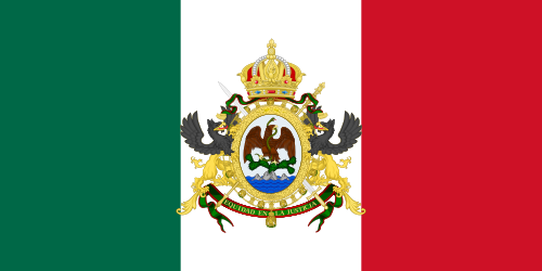 Flag of Second Mexican Empire